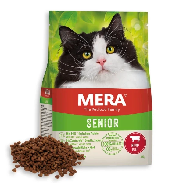 Mera Senior Tahılsız Biftekli Yaşlı Kedi Maması 2KG