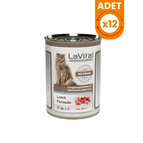 Lavital Adult Tahılsız Biftekli Yetişkin Konserve Kedi Maması