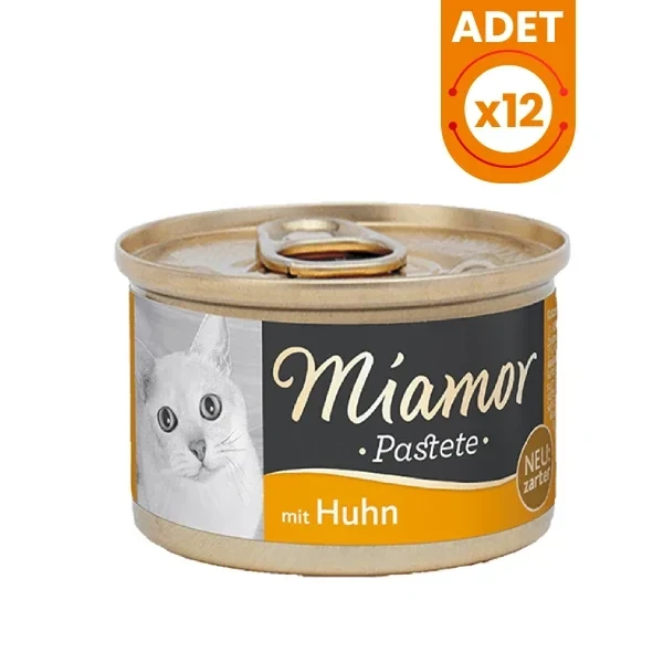 Miamor Pastete Tavuklu Tahılsız Konserve Kedi Maması