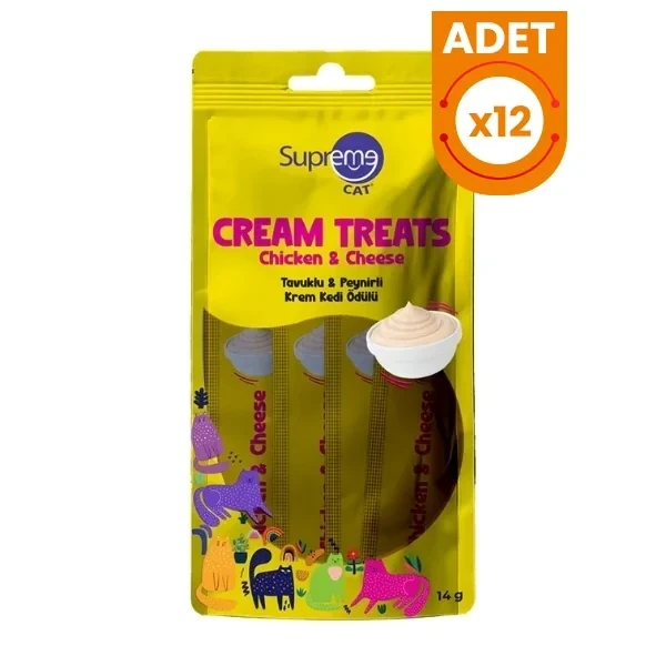Supreme Cat Tavuklu ve Peynirli Sıvı Kedi Ödül Maması